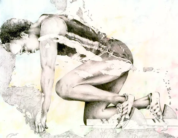 Common Ground Liston Bochette Olympian Secretary General of the World Olympian Association www.NURO.is Olympic Artist